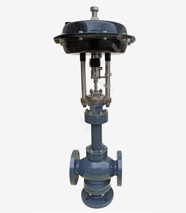 Single seated control valve