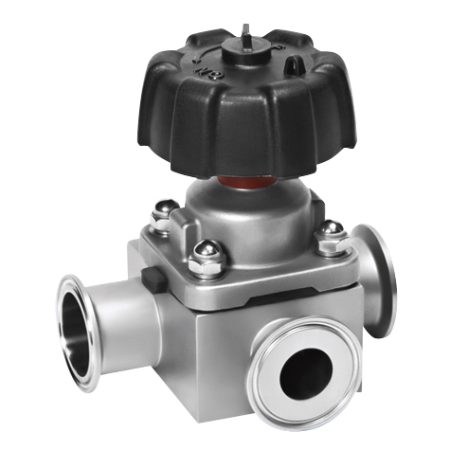 3 way diaphragm valve