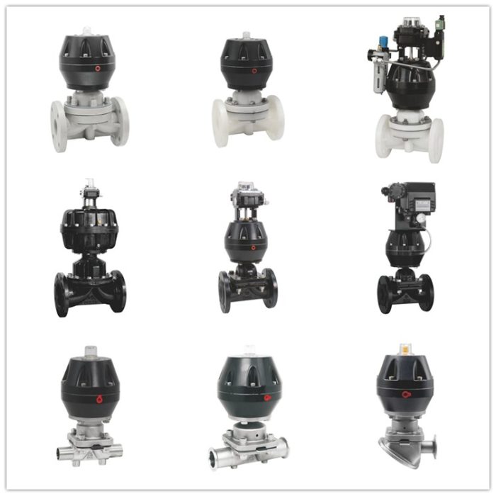 pneumatic diaphragm valve