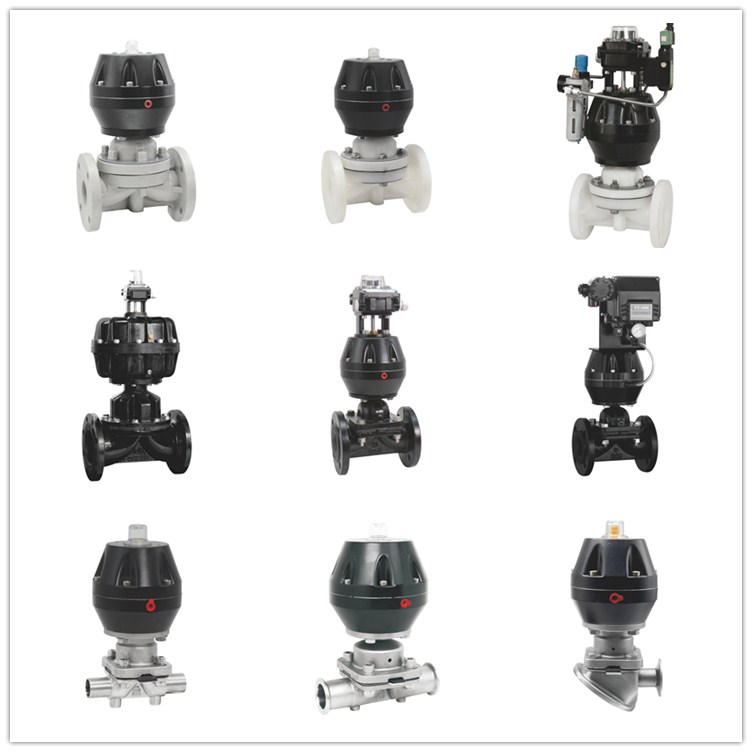pneumatic diaphragm valve