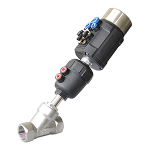 Pneumatic Angle Seat Valve