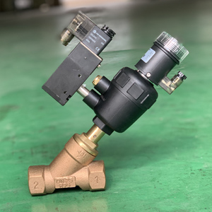 Pneumatic Angle Seat Valve