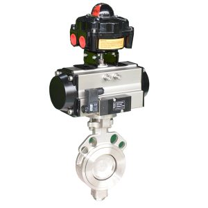 pneumatic butterfly valve