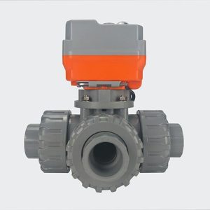 three way ball valve pvc?