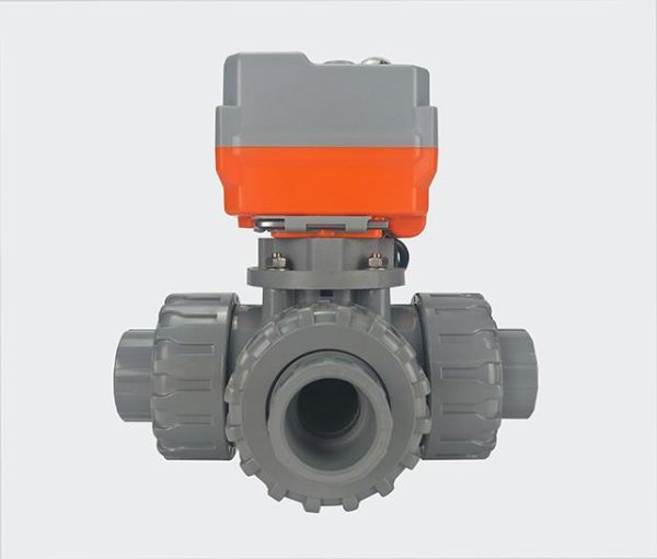 three way ball valve pvc?