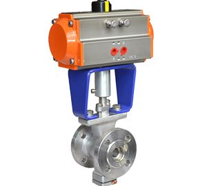 Ball Valve and a V Ball Valve