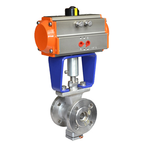 Ball Valve and a V Ball Valve