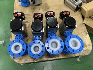 PFA lined valve