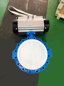 What is PTFE lined butterfly valve?