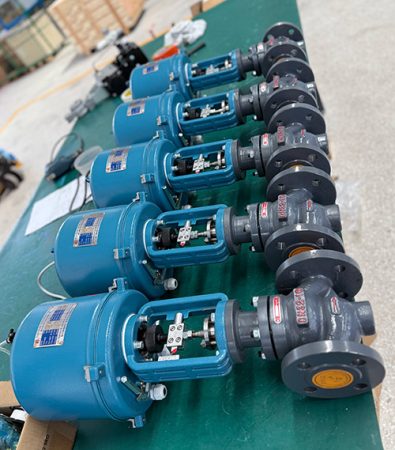 Electric Actuator Control Valves