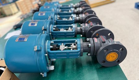 Electric Actuator Control Valves