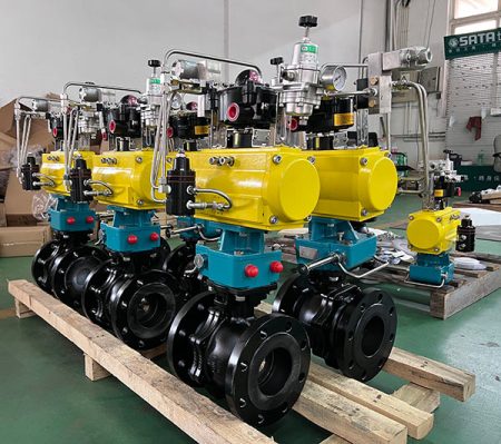 Actuated Ball Valve