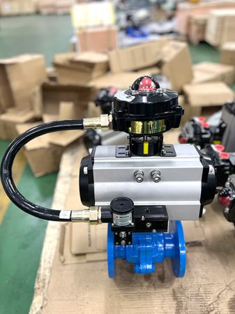 Actuated Ball Valve