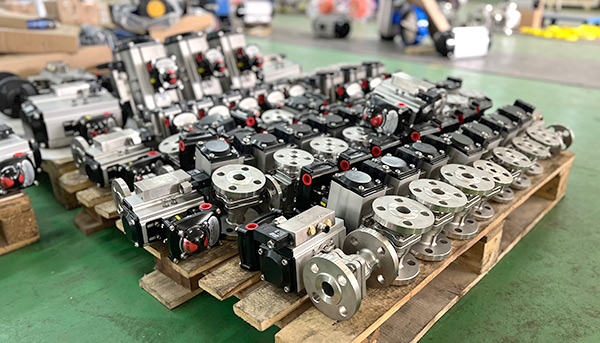 Pneumatic Operated Ball Valve