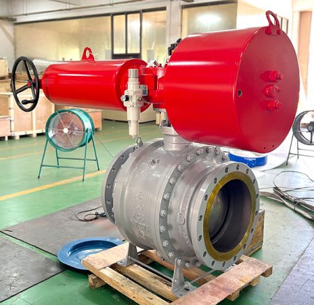 Pneumatic Actuated Ball Valve