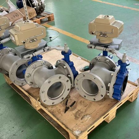 3 way butterfly valve